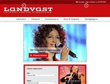 Tablet Screenshot of landvast.nl